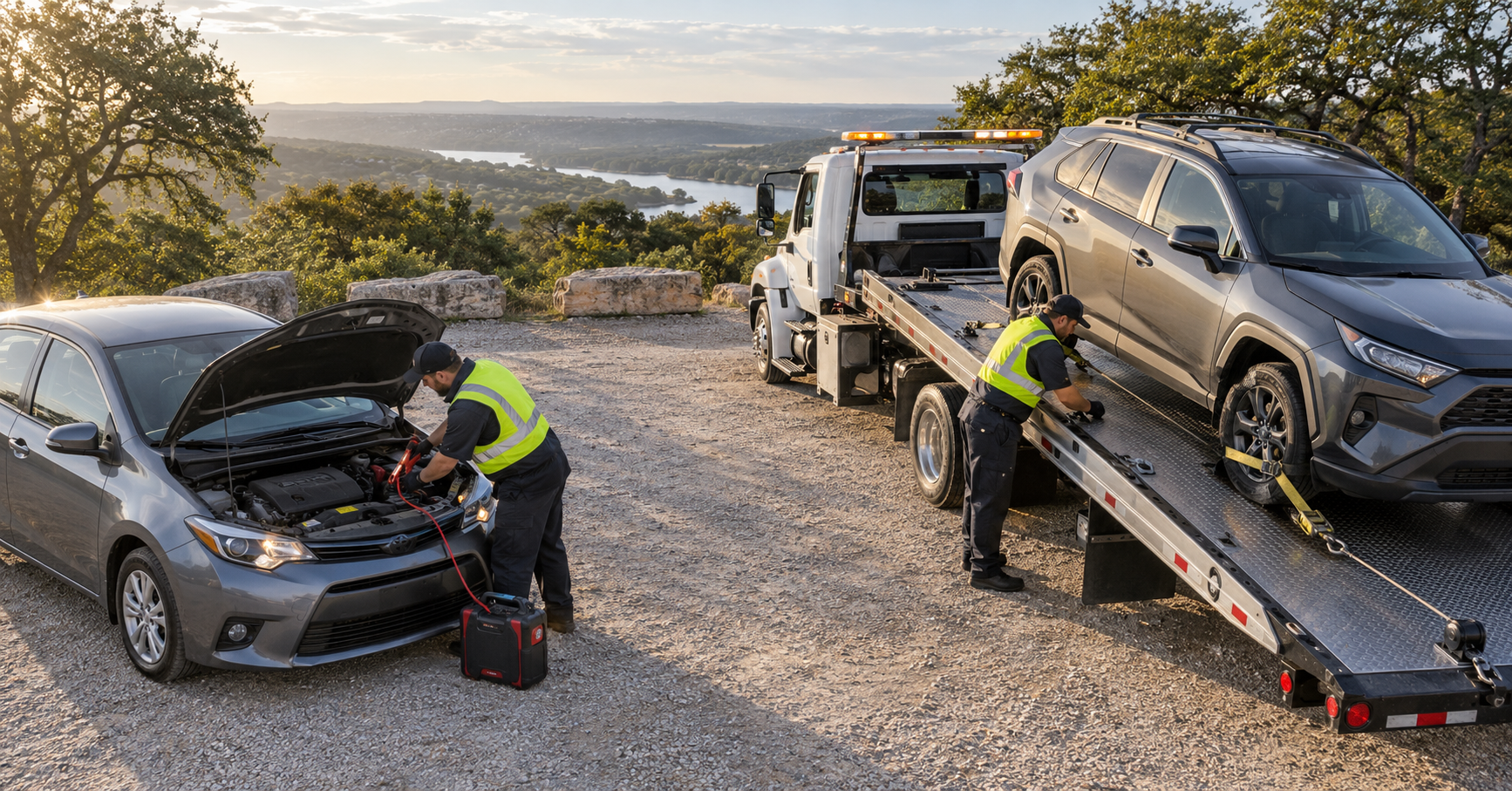 Roadside Assistance vs. Towing: Which Service Do You Need in Central Texas?