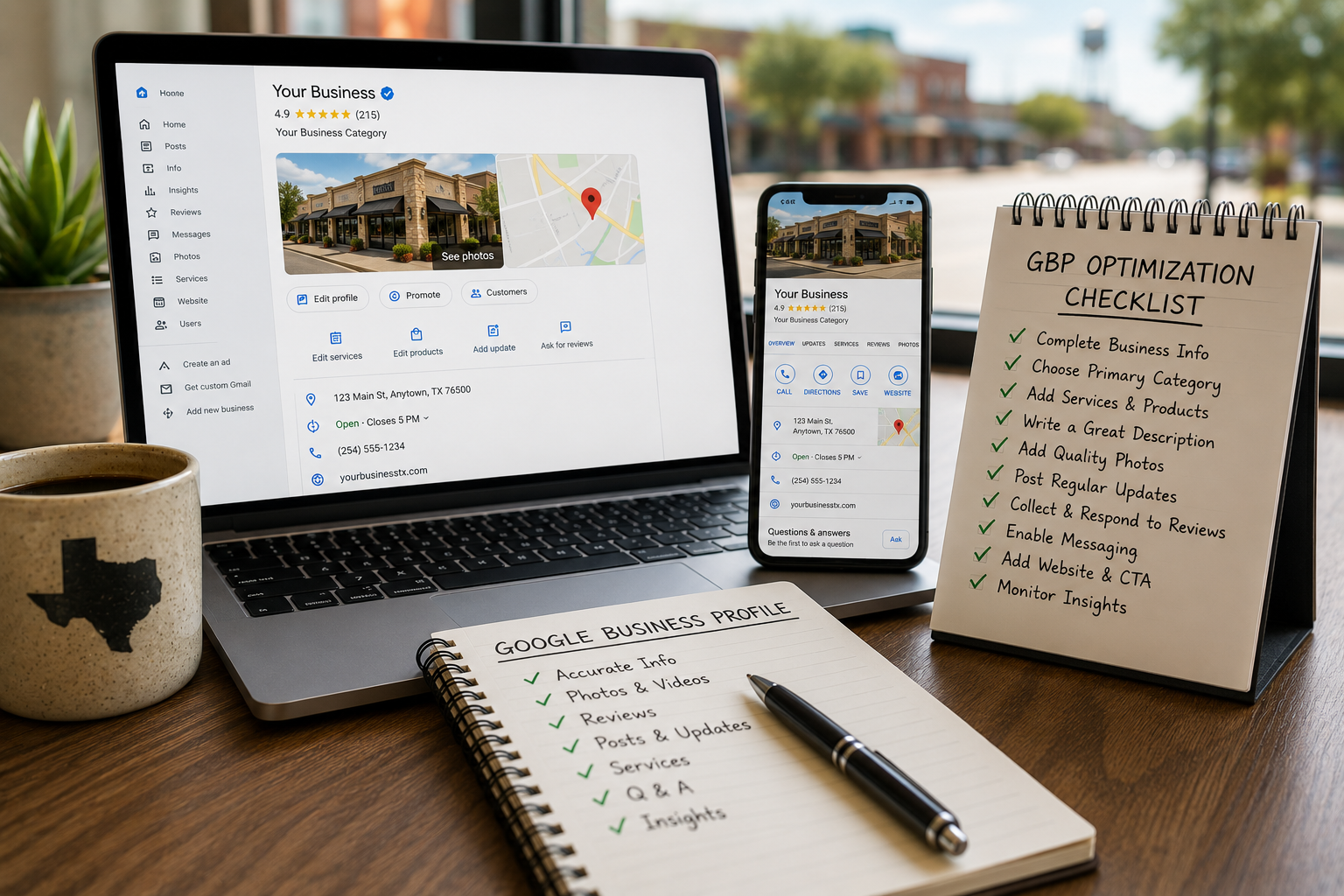 Hero image for Google Business Profile Optimization for Texas Businesses: A Practical Checklist