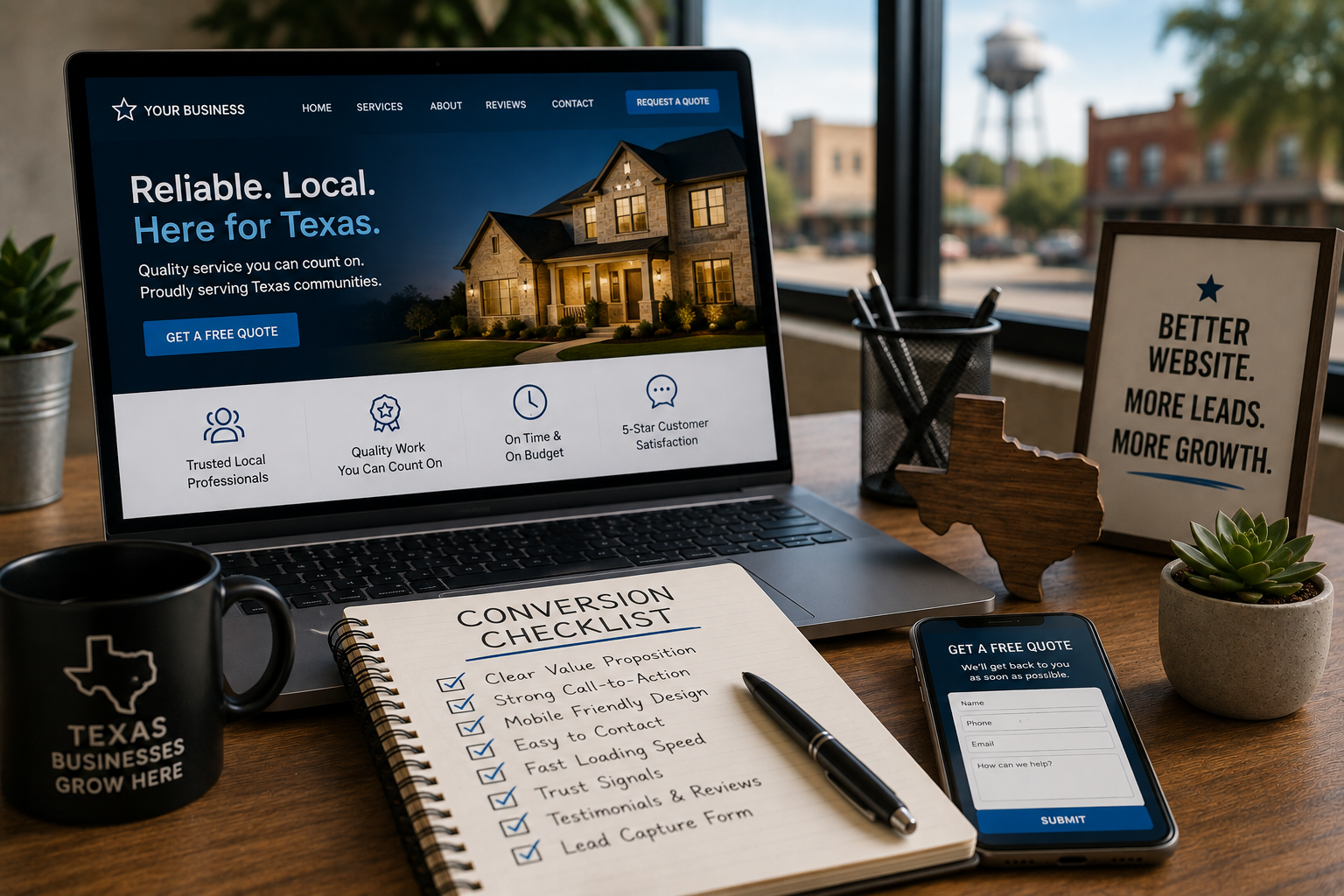 Hero image for Is Your Texas Business Website Ready for More Leads? A Conversion Checklist