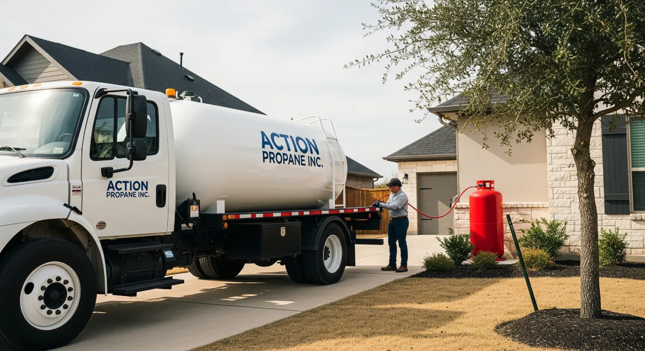Propane in Leander: Easy & Reliable with Action Propane