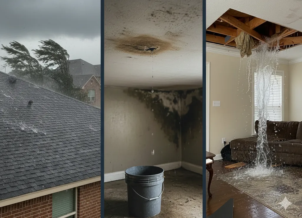 Why Delaying Storm Damage Roof Repairs Is Risky in TX