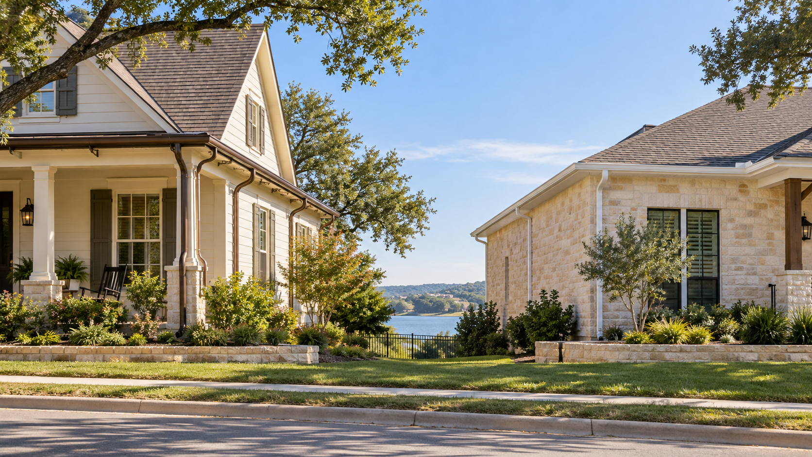 Featured image for the article: Half-Round vs K-Style Gutters: Which Profile Belongs on a Granbury, TX Home?