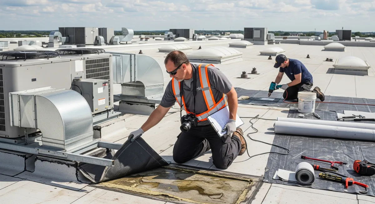 Commercial Roof Inspection in Texas | Heritage Roofing